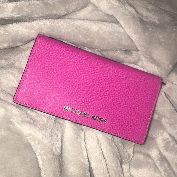 Michael Kors Bags Hot Pink Michael Kors Wallet Poshmark